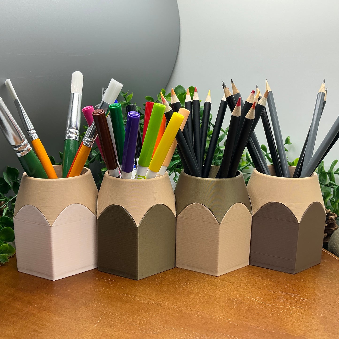 Pencil Holder Pot large pencil pot