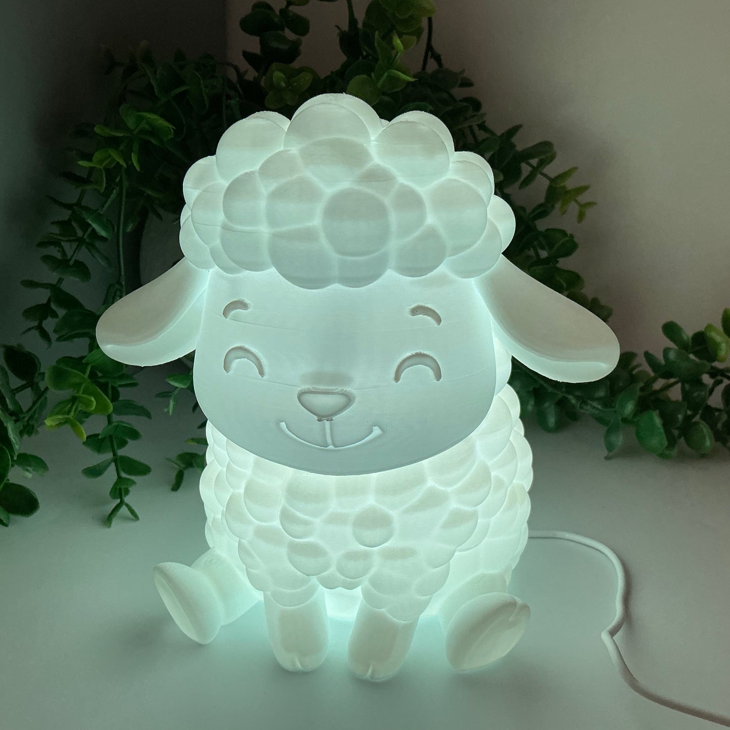 3D Printed Sheep Night Light Cute Lamb Nursery Lamp for Children's Bedroom Whims - View 11