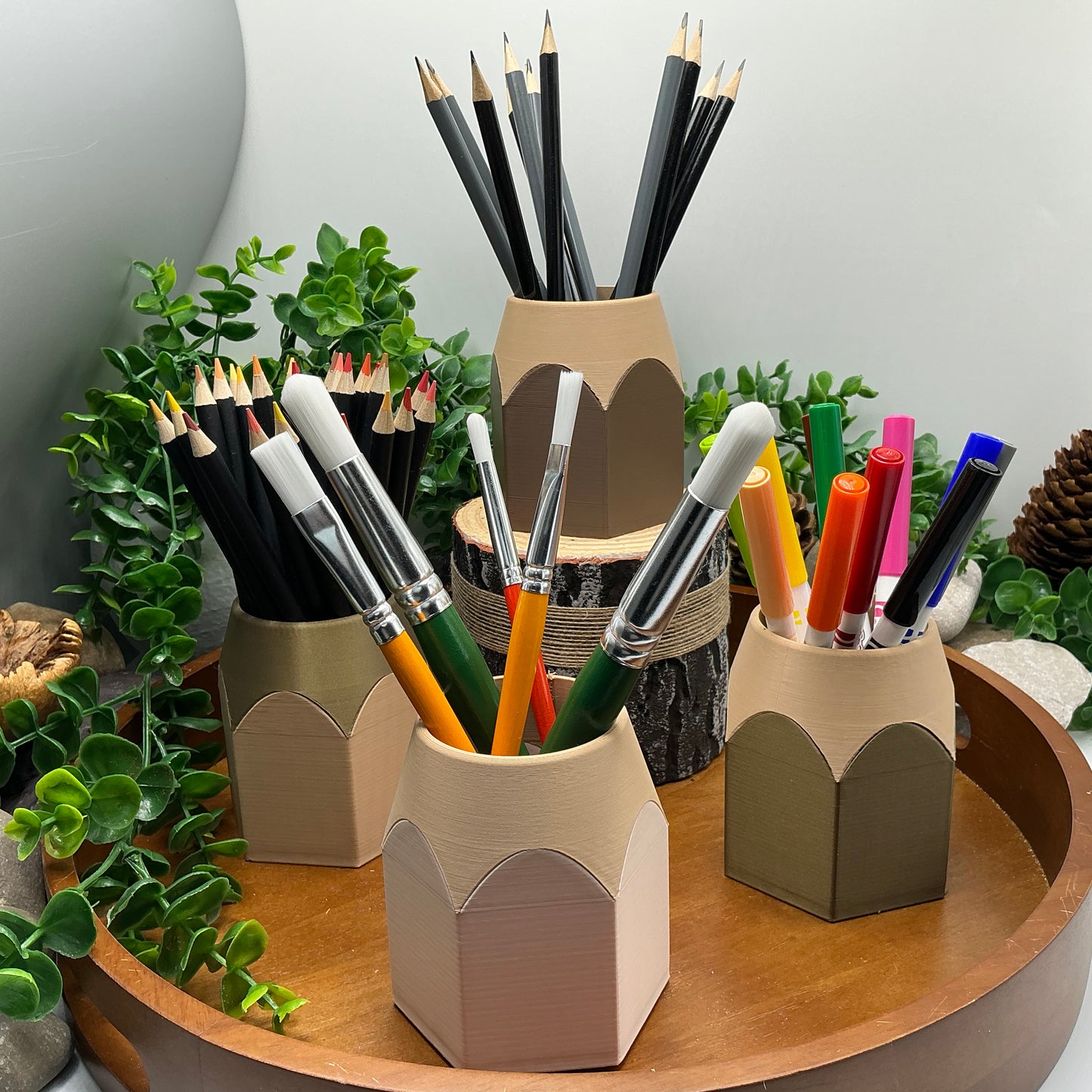 Pencil Holder Pot large pencil pot