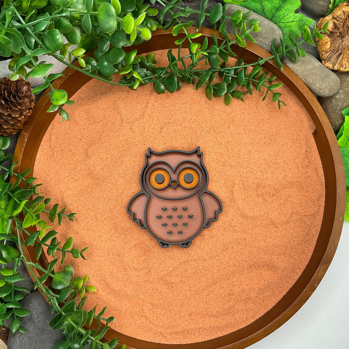 Autumn Animals Sensory Filling Trays - 4 Piece Set (Fox, Hedgehog, Squirrel & Owl)