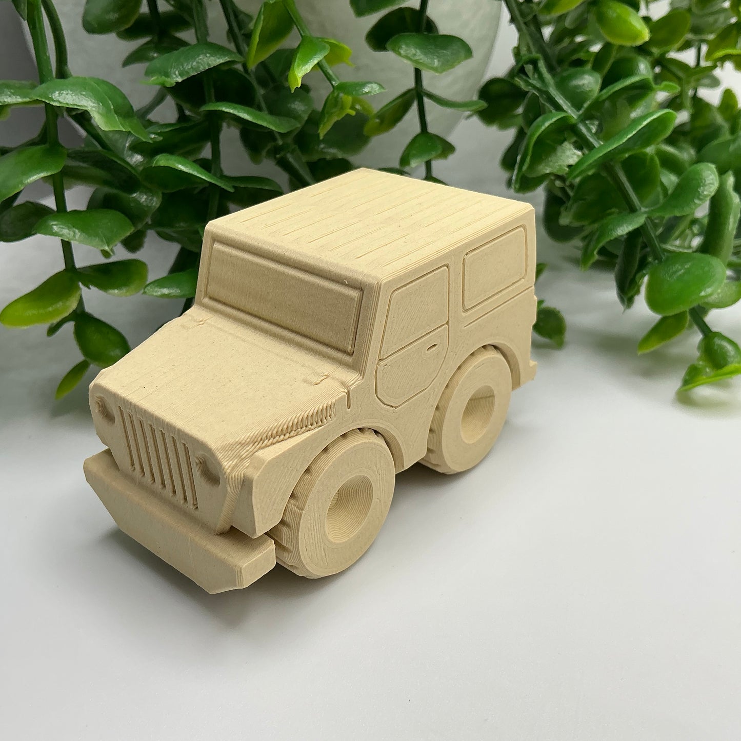 Wood Effect Transport Vehicles Cars & Trucks - scale reference