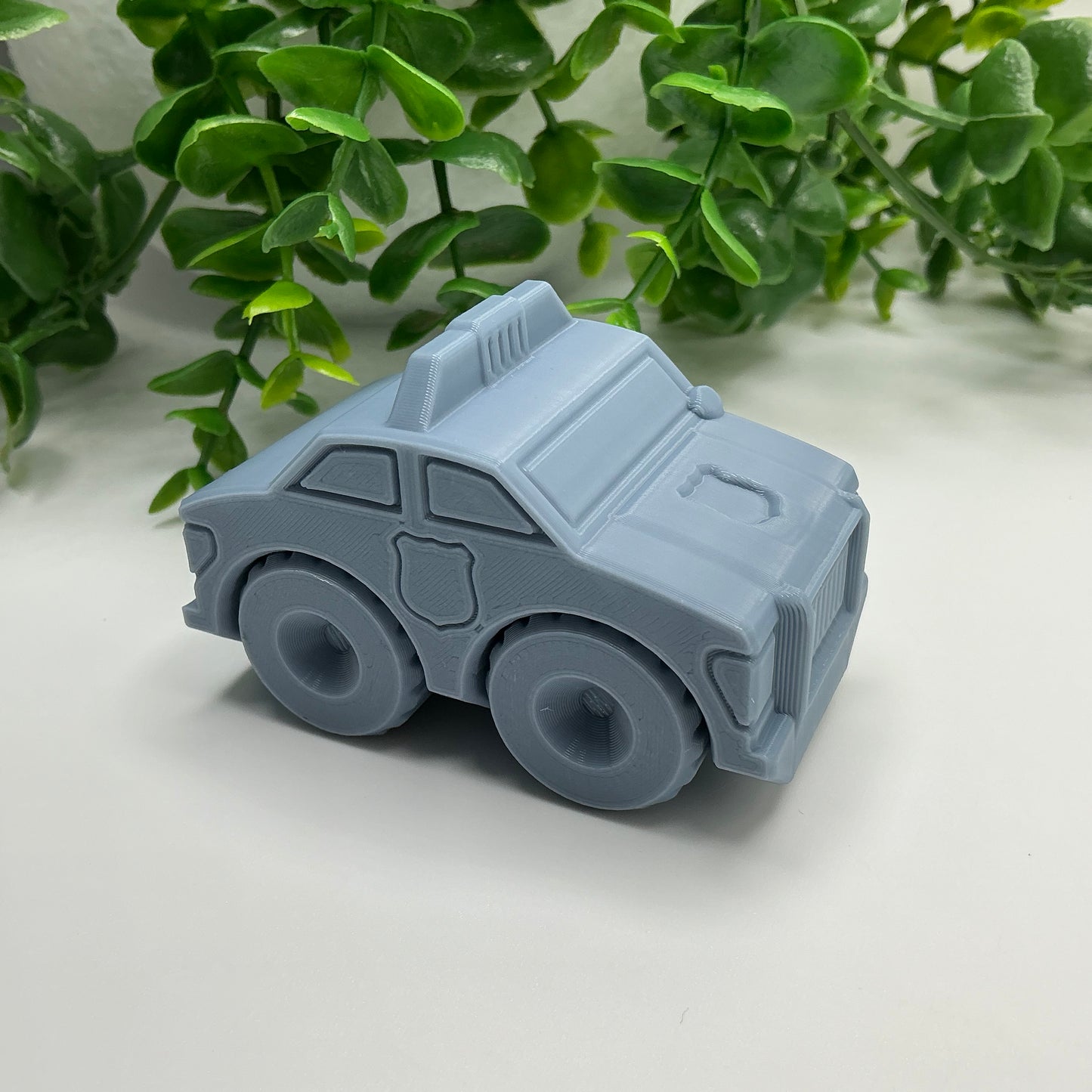 Police Car Patrol Vehicle Emergency Squad Car Durable City Rescue Vehicle - in use