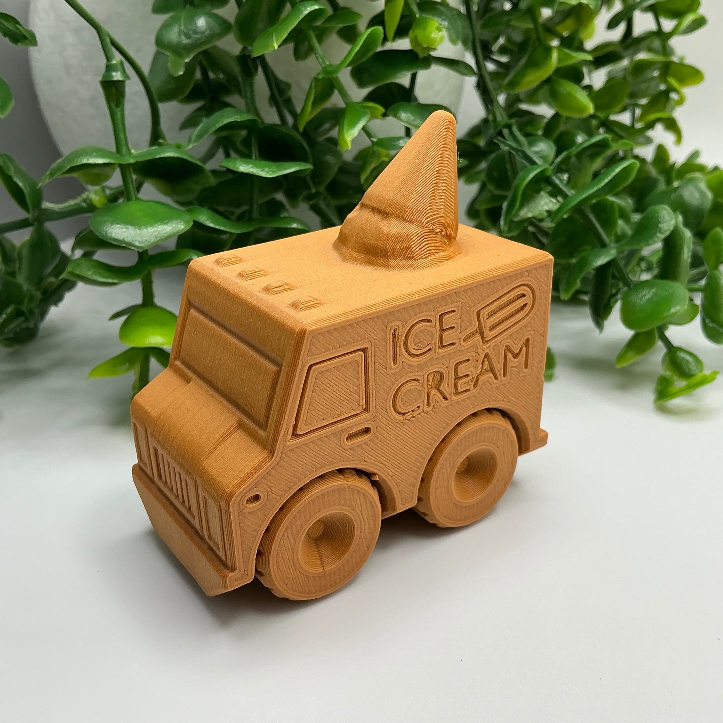 Wood Effect Transport Vehicles Cars & Trucks - side view