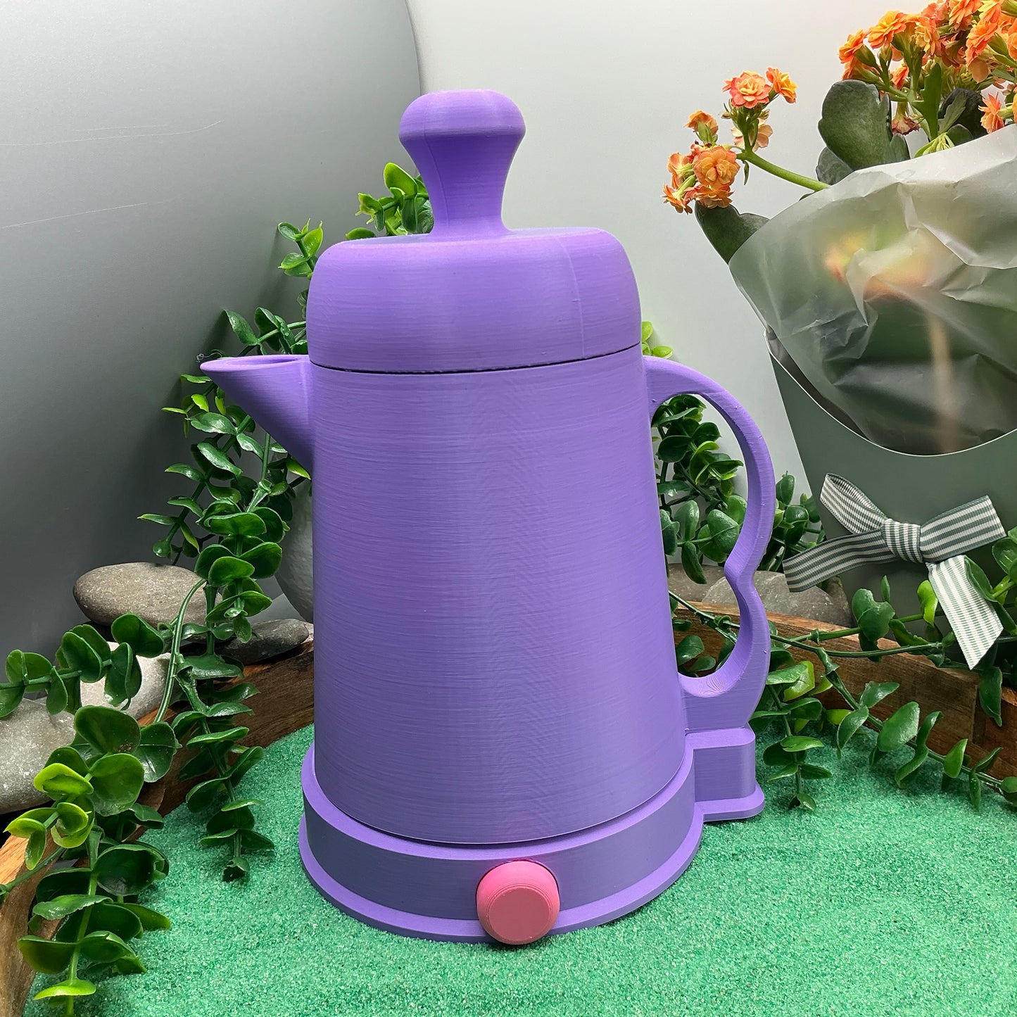 Large Kettle - 3D Printed Kitchen Role Play Toy Eco-Friendly Indoor & Outdoor