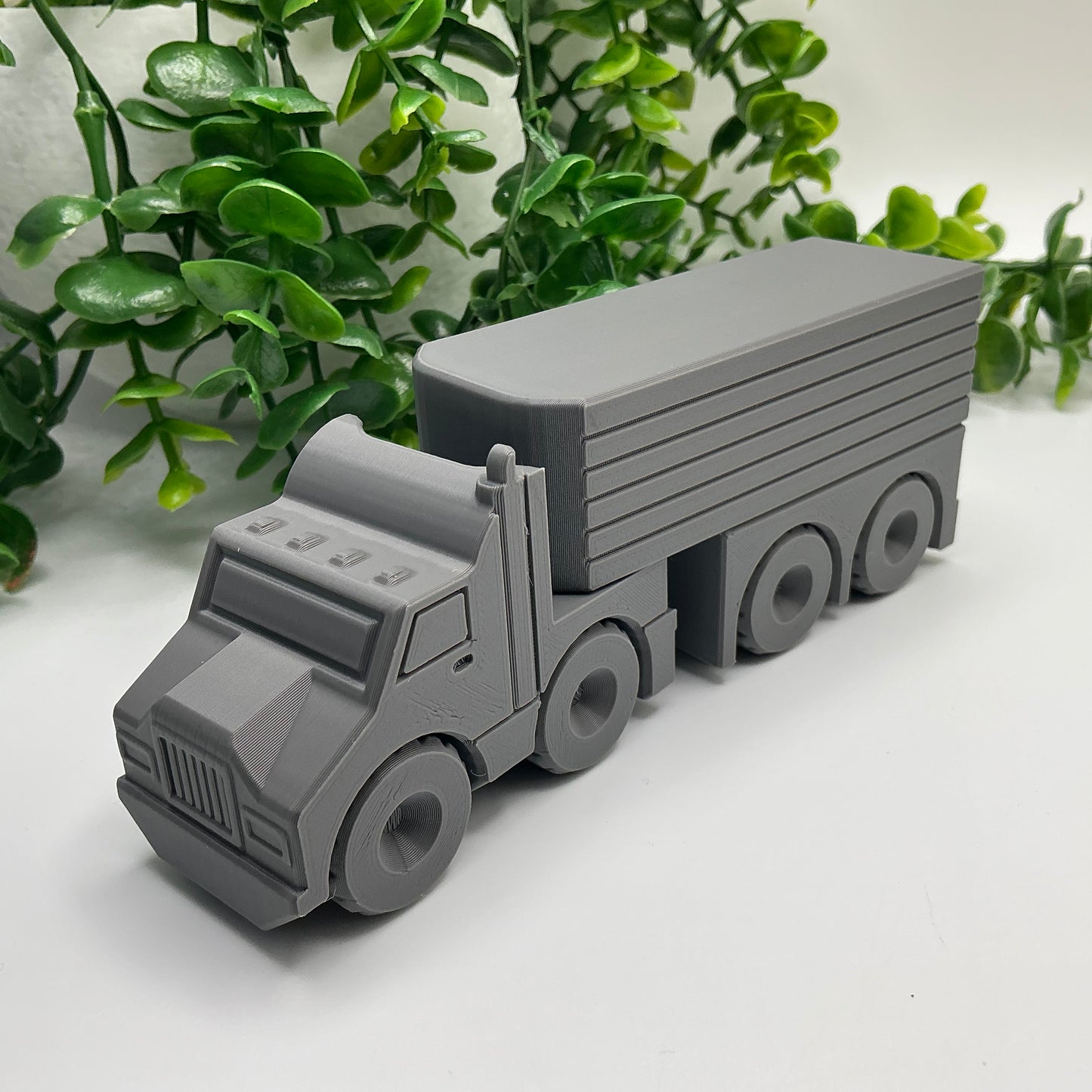 American Semi Truck Toy - packaging view