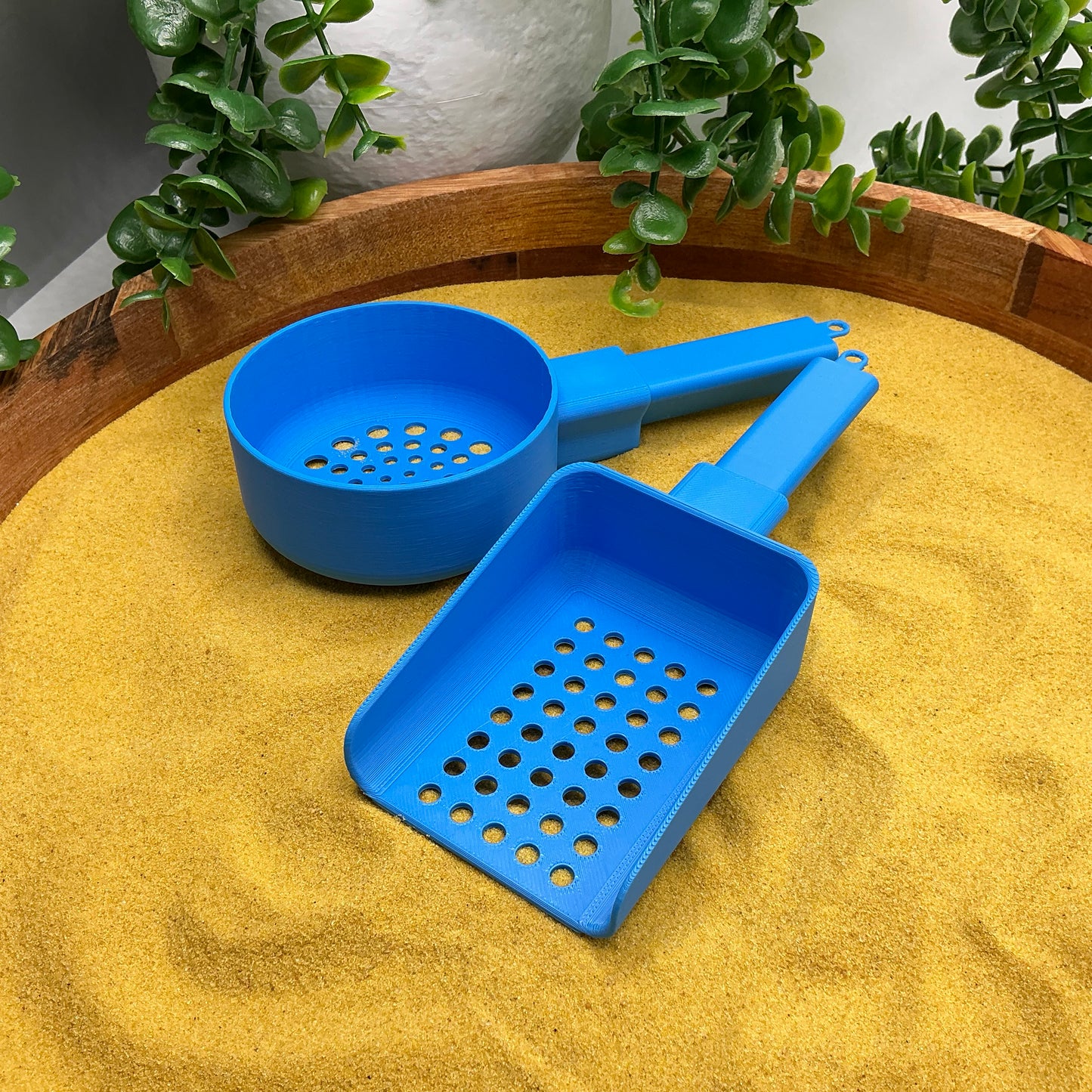 Sand & Water Sieve Set (2 Piece) Sieve Set for Sand Tray & Water Trays - lifestyle shot