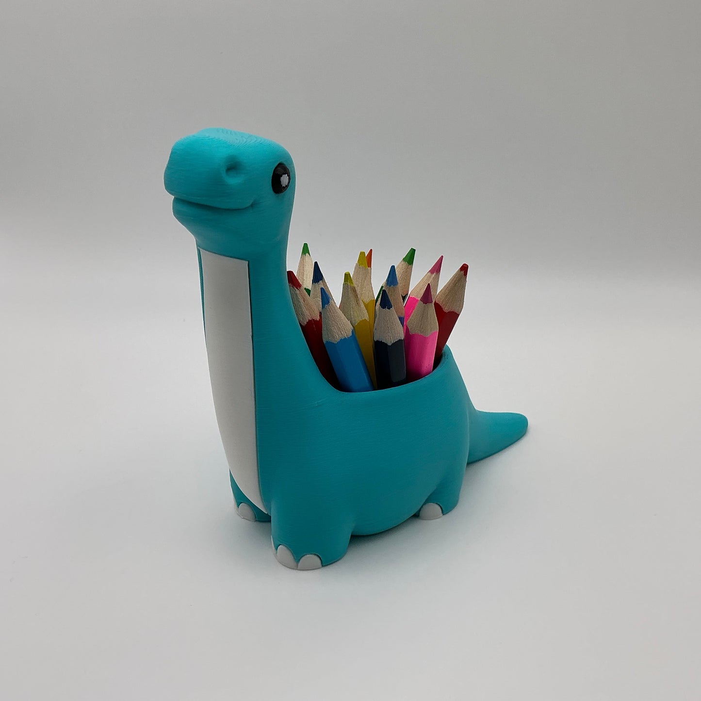 Dinosaur Pencil Holder for Kids T-Rex Desk Organizer Cute Dino Room Décor Bac... - additional view