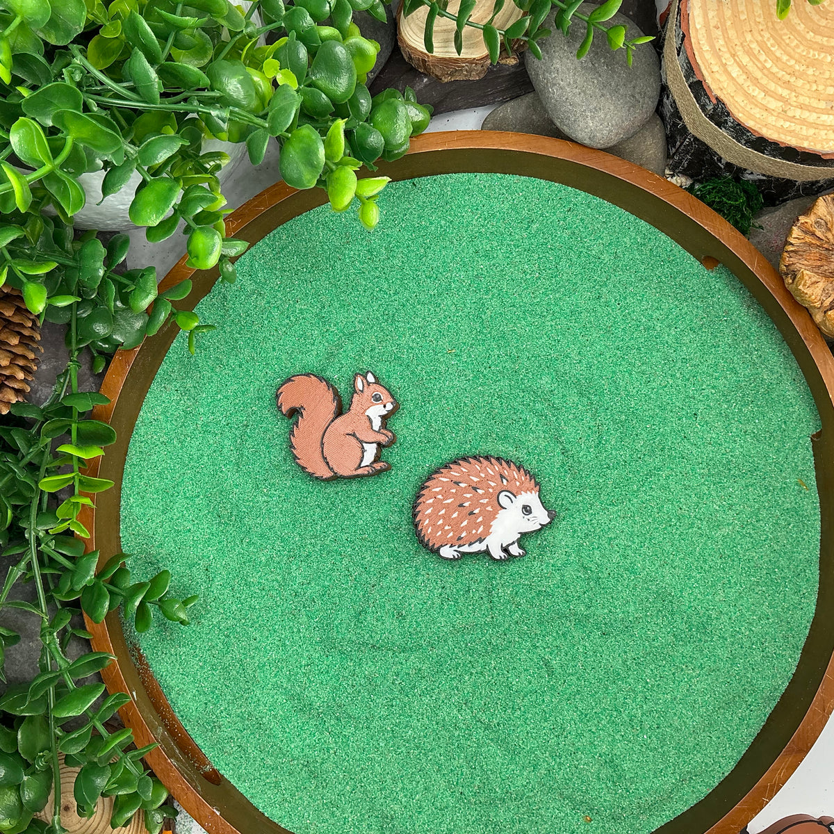 Forest Animals 8 Piece Figure Set - Woodland Small World Play Figures