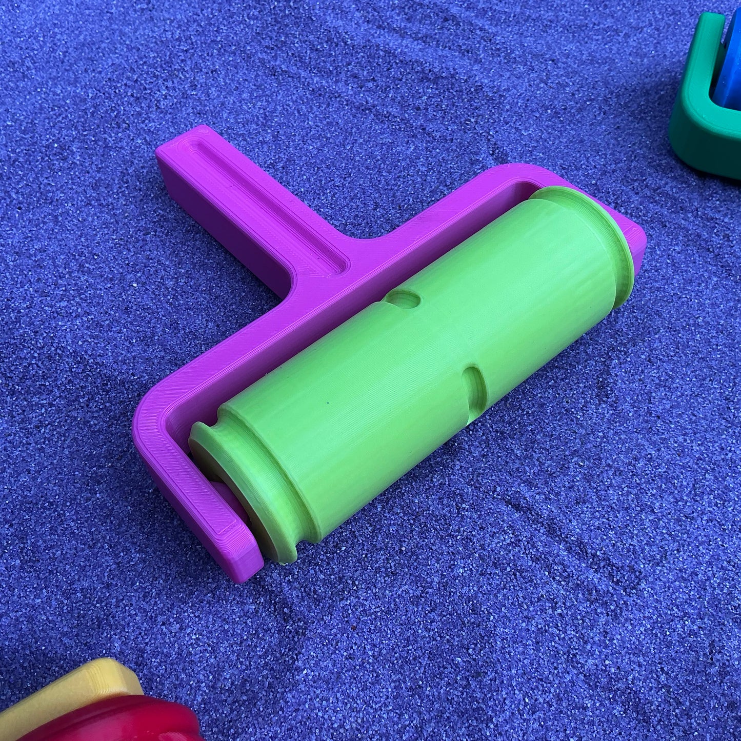 Road Pattern Roller 3 piece Set Sand Roller