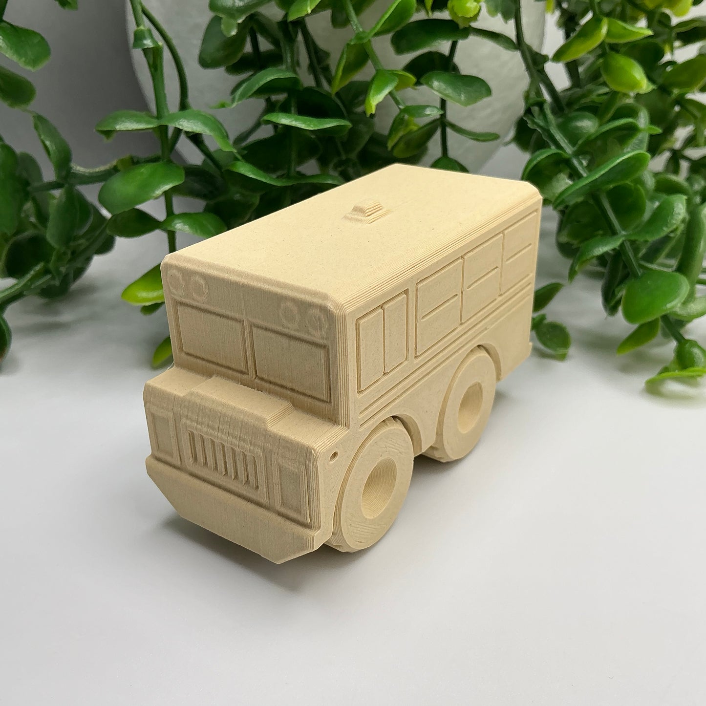 Wood Effect Transport Vehicles Cars & Trucks - in use