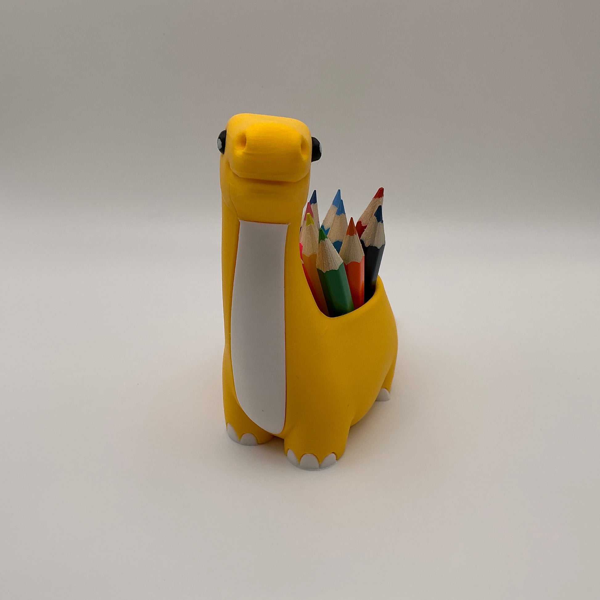 Dinosaur Pencil Holder for Kids T-Rex Desk Organizer Cute Dino Room Décor Bac... - in use