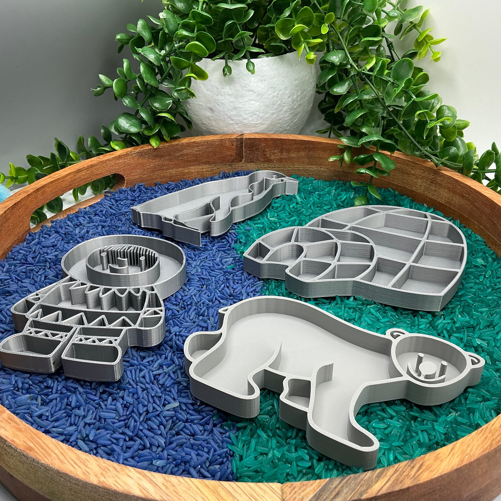 Arctic Sensory Tray Four Piece Set - alternative view