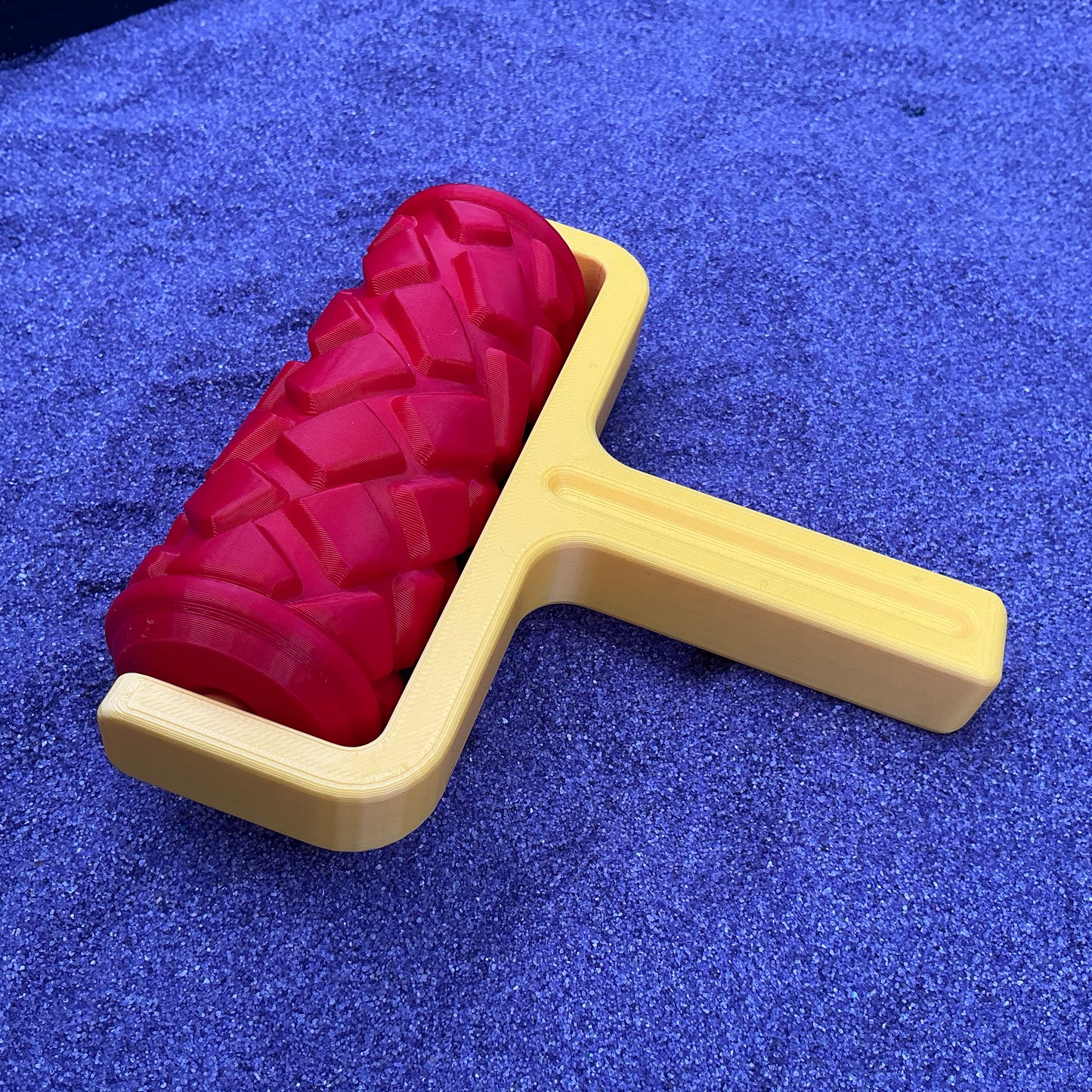 Road Pattern Roller 3 piece Set Sand Roller