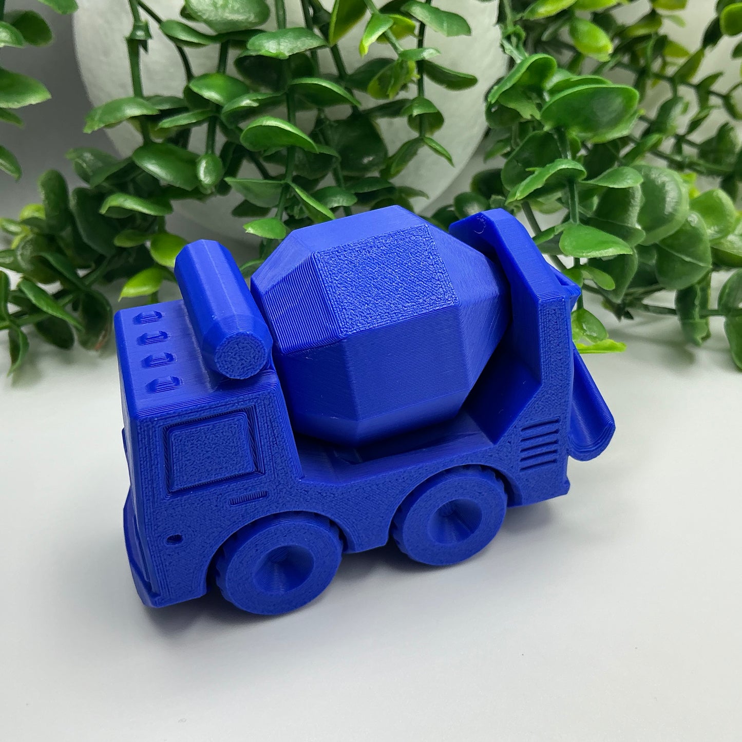 Concrete Mixer Vehicle Truck Construction Vehicle Durable Builder Toy - scale reference