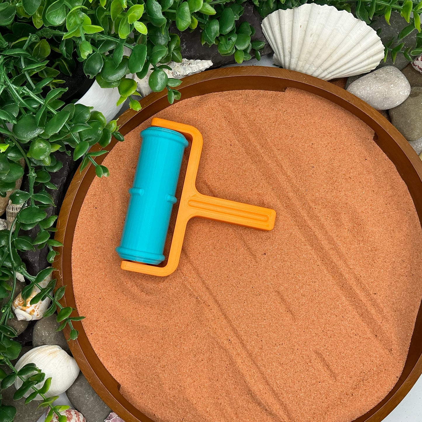 Road Pattern Roller 3 piece Set Sand Roller