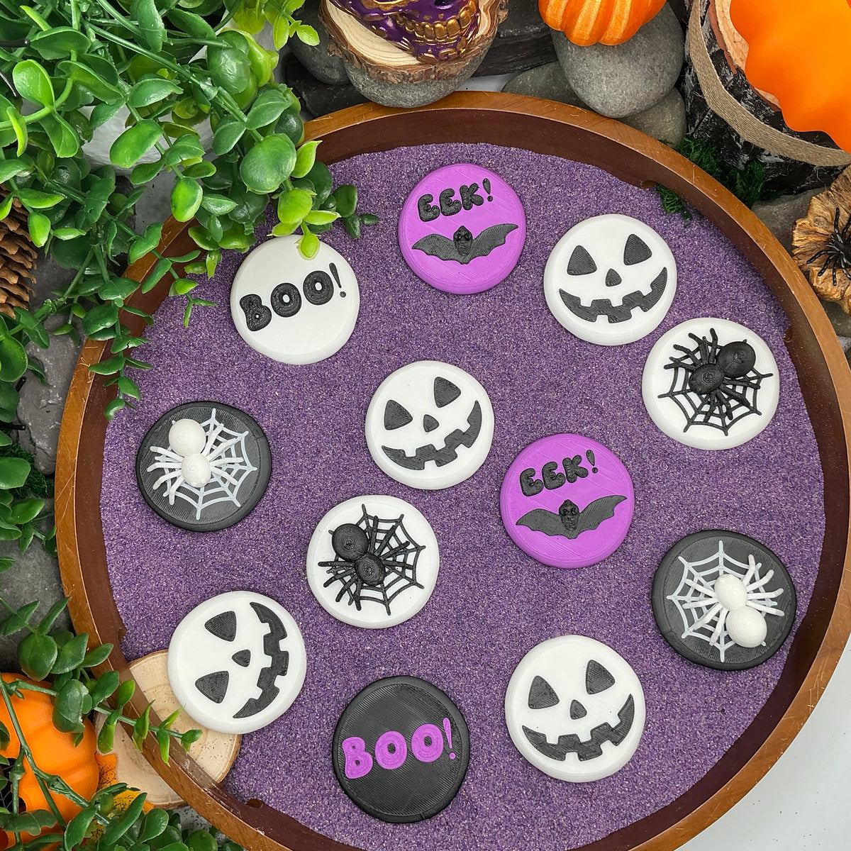 Halloween Cookies 6 Piece Set - Pretend Play Food for Kitchen Role Play