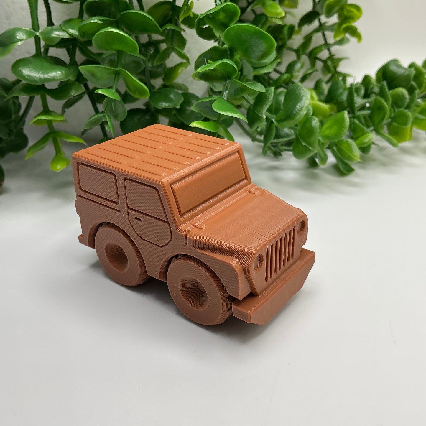 Hard Top Jeep Car Transport Vehicle - scale reference