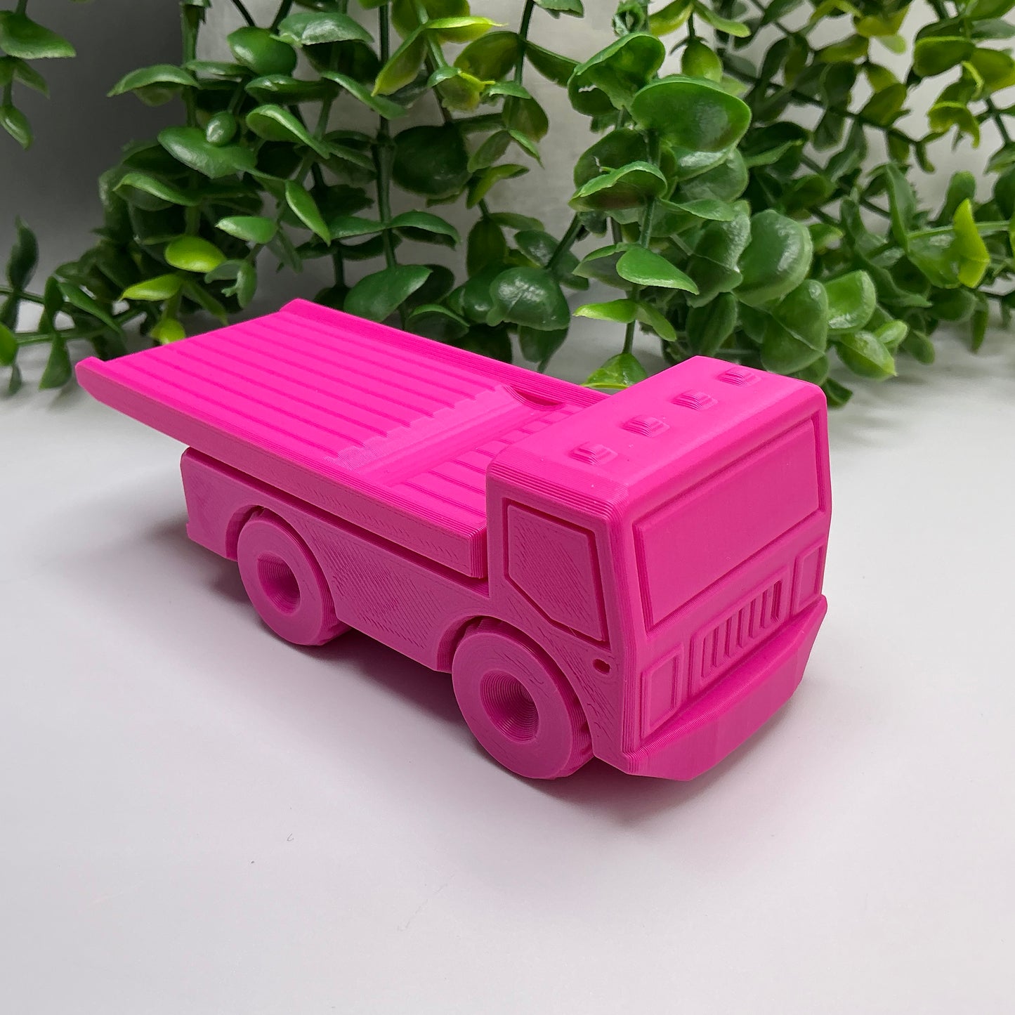 Toy Tow Truck Transport Vehicle Toy Vehicle - close-up detail