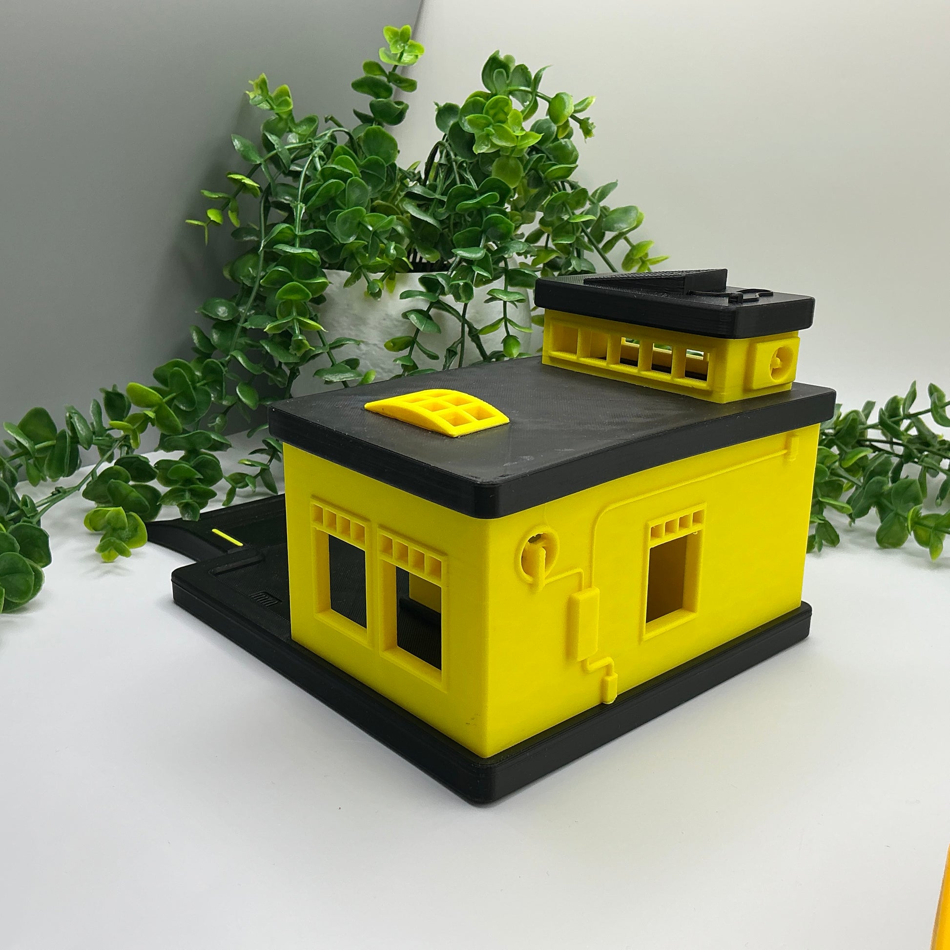 3D printed garage playset, wooden train track compatible - image 12