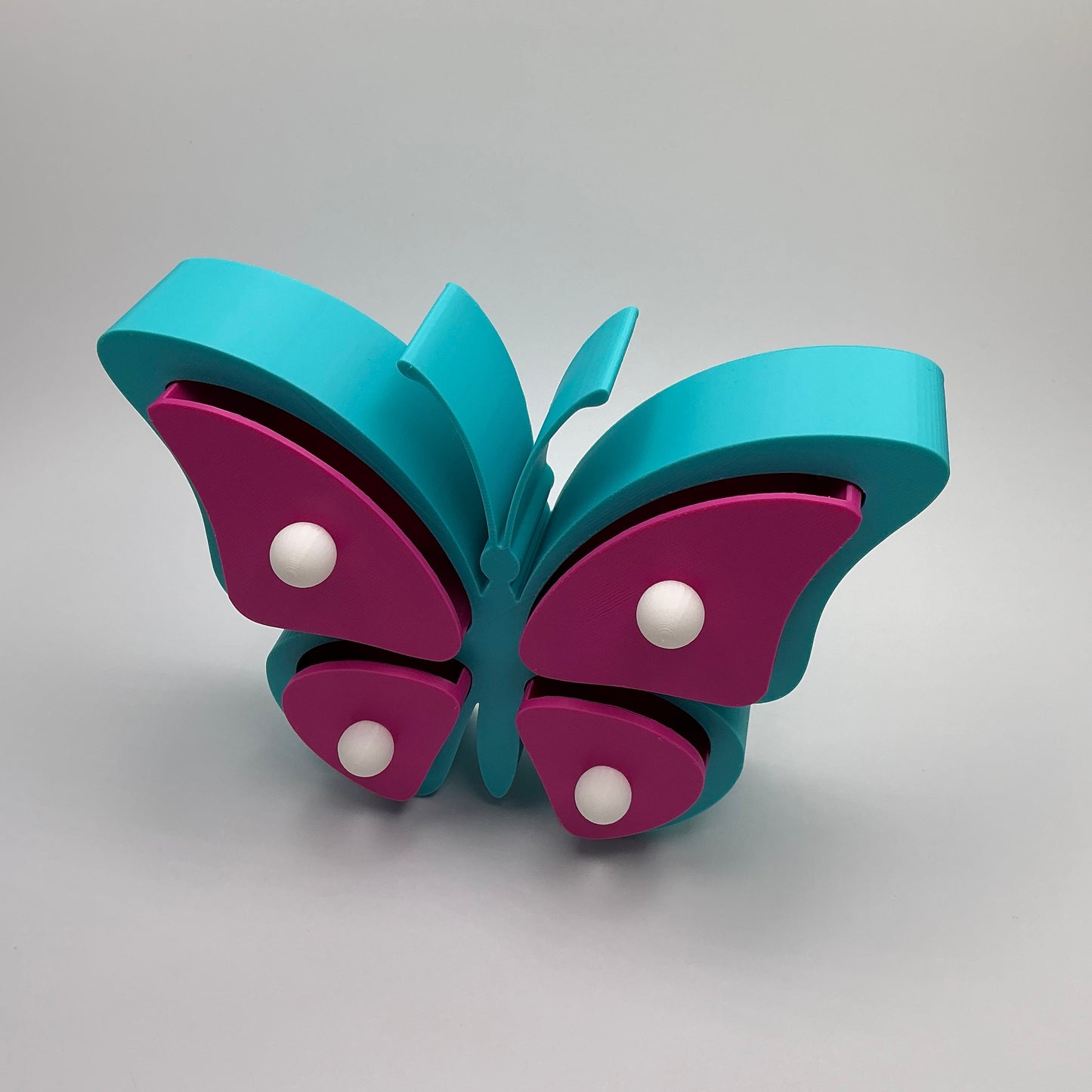Butterfly Jewellery Box Keepsake Organizer Cute Earring & Ring Storage Girls ... - close-up detail