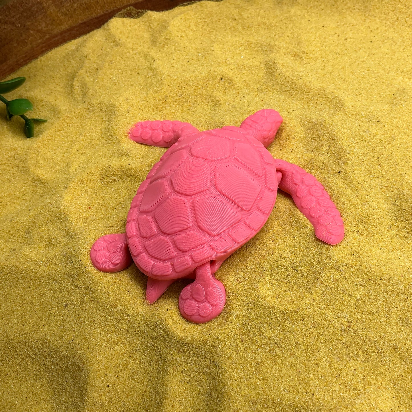 Articulated Sea Turtle Flexi Sensory Water,Sand & Bath Toy - colour option