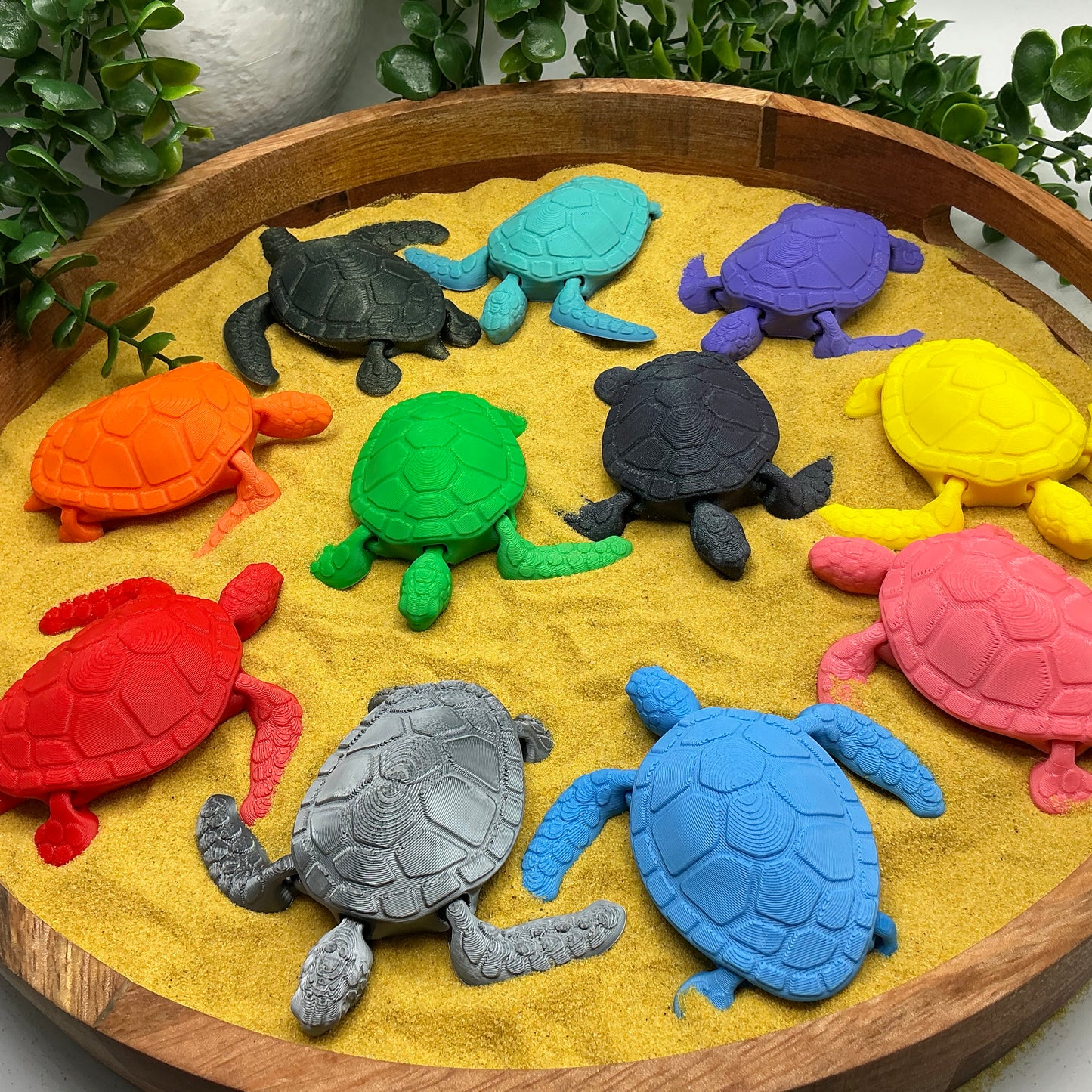 Articulated Sea Turtle Flexi Sensory Water,Sand & Bath Toy - additional view