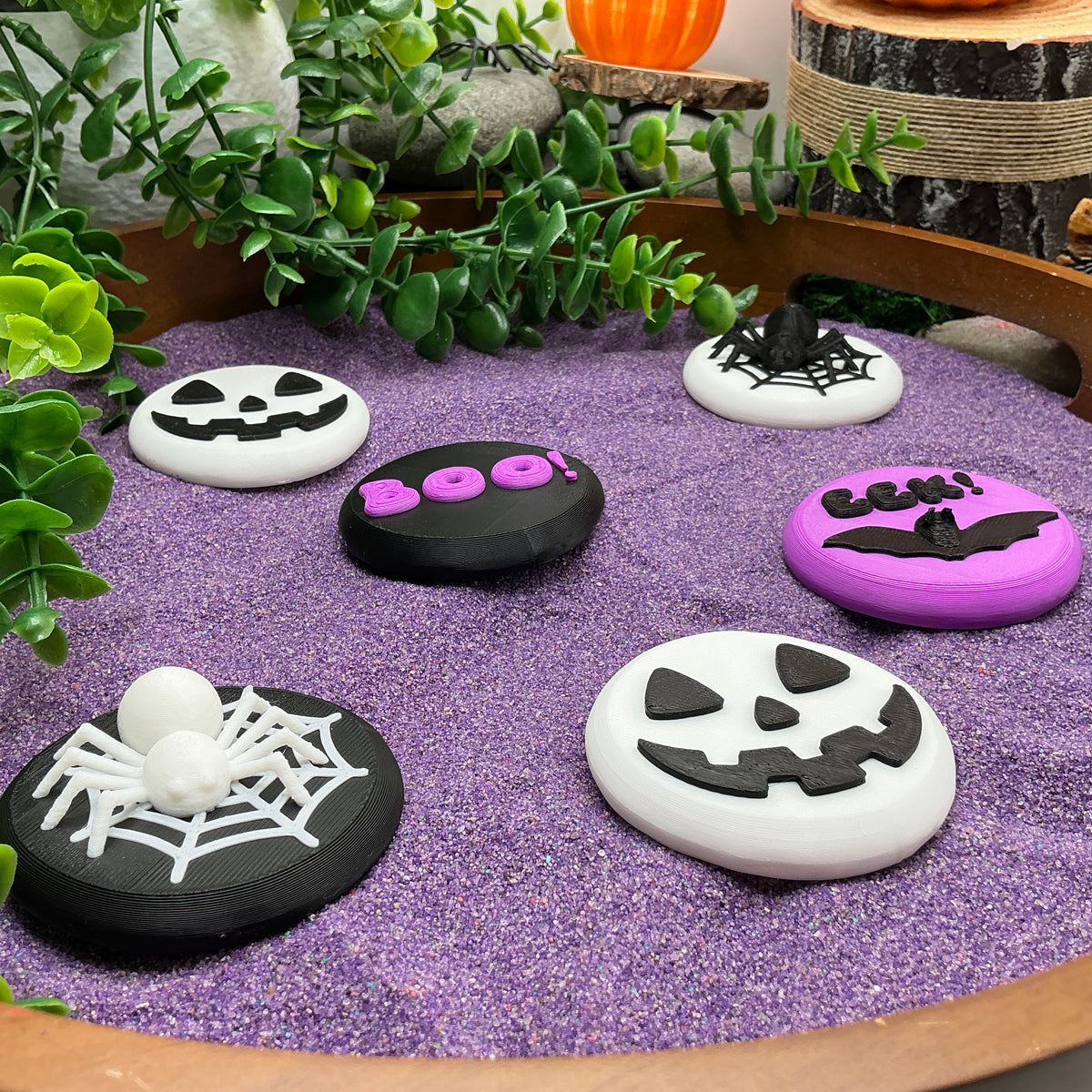 Halloween Cookies 6 Piece Set - Pretend Play Food for Kitchen Role Play