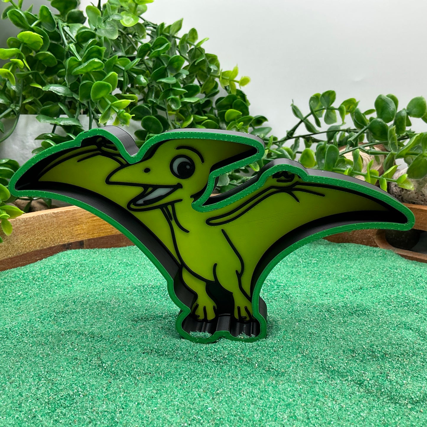 3D-printed dinosaur sensory play fill shape set - 6 piece with T-Rex, Triceratops, Stegosaurus, Spinosaurus, Pterodactyl, Brachiosaurus - view 4 of 16