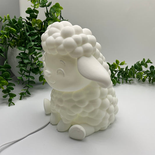 3D Printed Sheep Night Light Cute Lamb Nursery Lamp for Children's Bedroom Whims - Alternative View