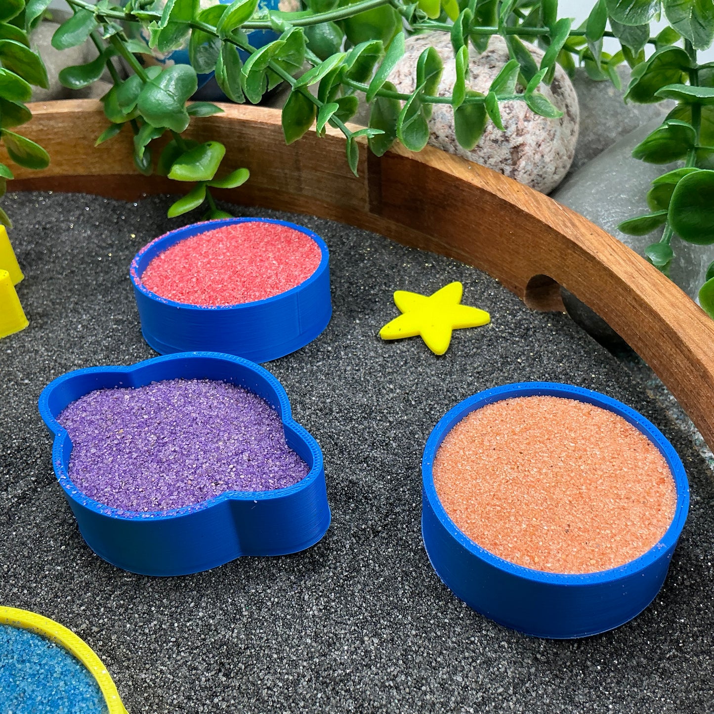 3D-printed sun and solar system sensory fill shape set - 9 piece with sun and 8 planets - view 10 of 14