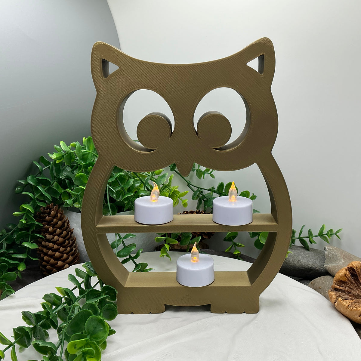 Autumn Mini Display shelves Mushroom, Hedgehog, Fox & Owl Autumn Decor