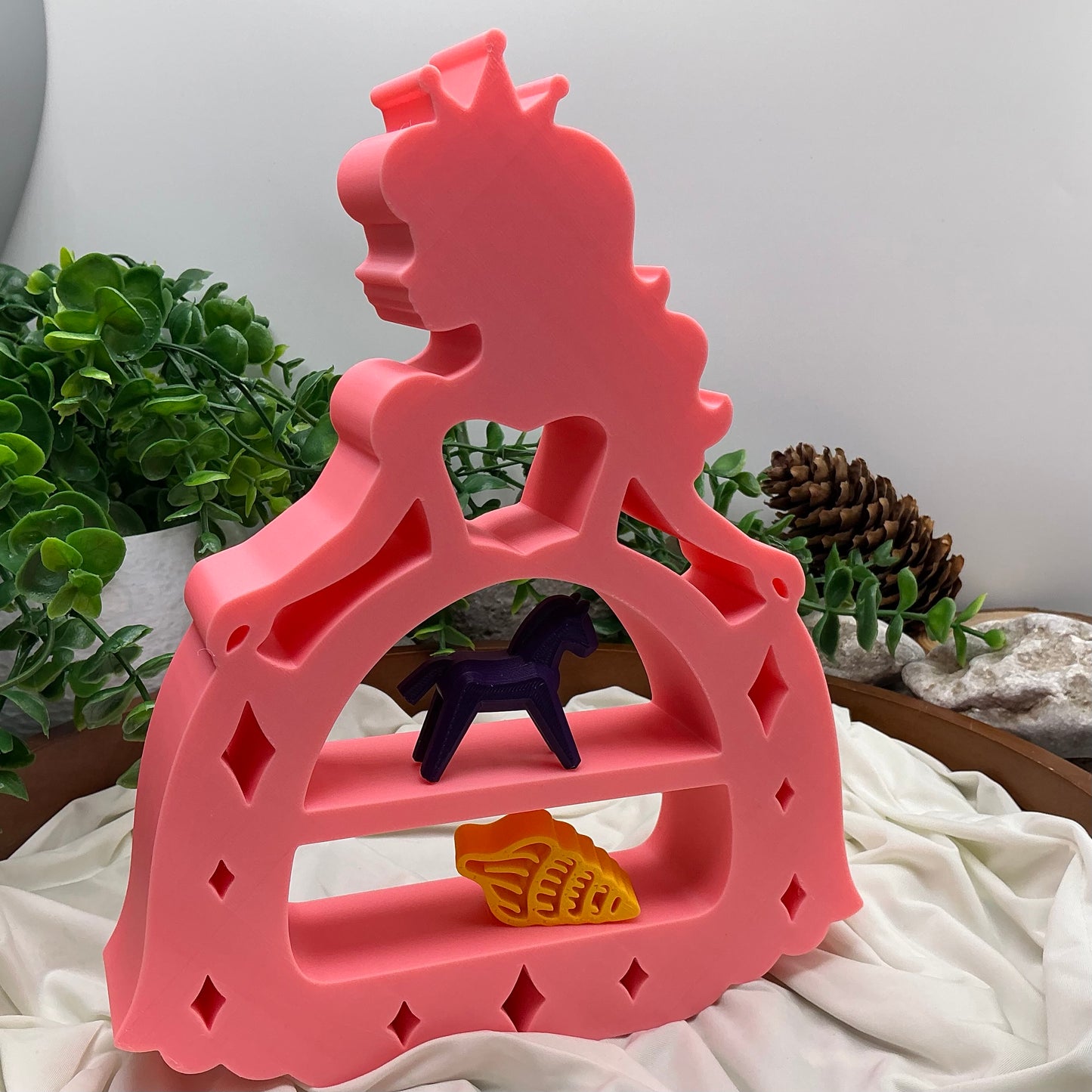 Princess Dress table top display piece glow in the dark princess bedroom decor