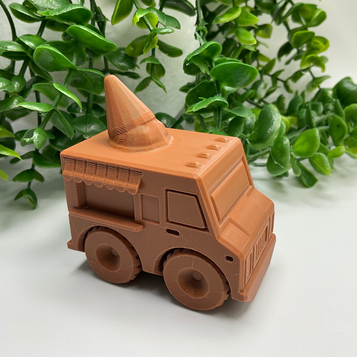 Ice Cream Van Truck Pretend Play Food Truck Classic Summer Vehicle Durable Su... - additional view