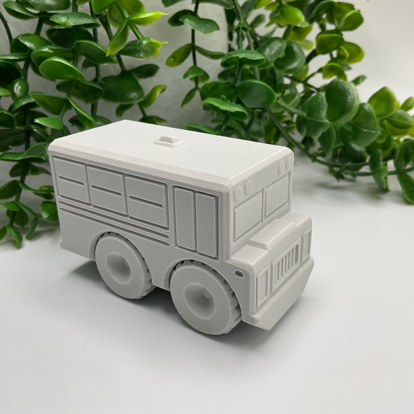 School Bus Transport Vehicle, & Durable - packaging view