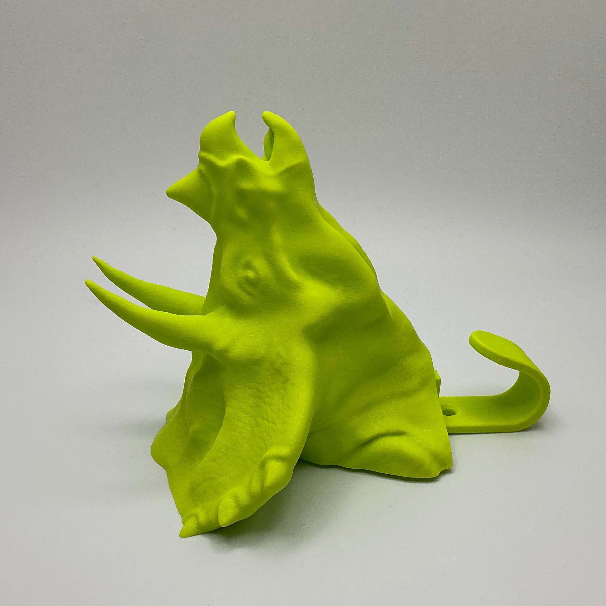 Triceratops Wall Hook 3D Printed Dinosaur Head Hanger for Kids Boys Room D�cor J - Main Product Image