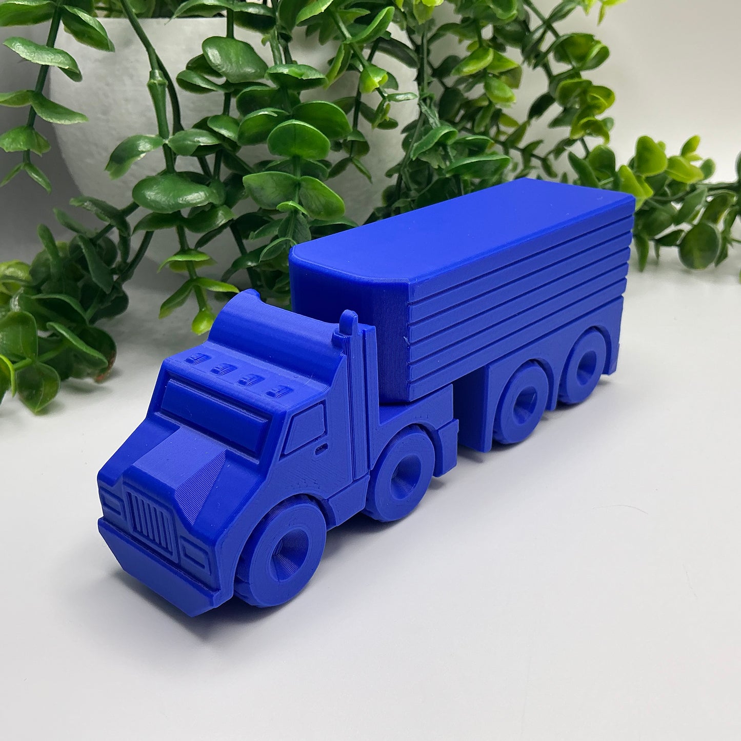 American Semi Truck Toy - showing texture