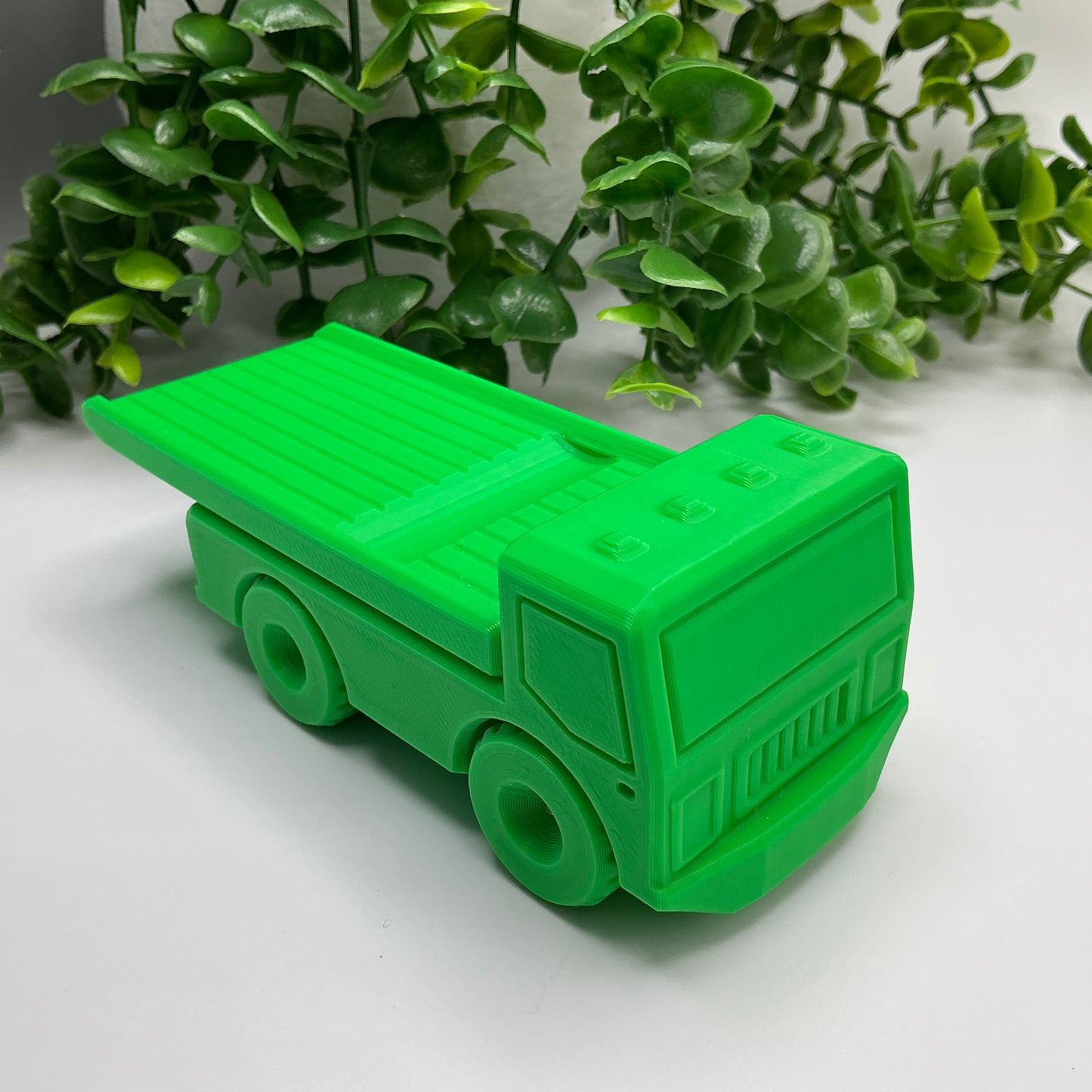 Toy Tow Truck Transport Vehicle Toy Vehicle - showing texture