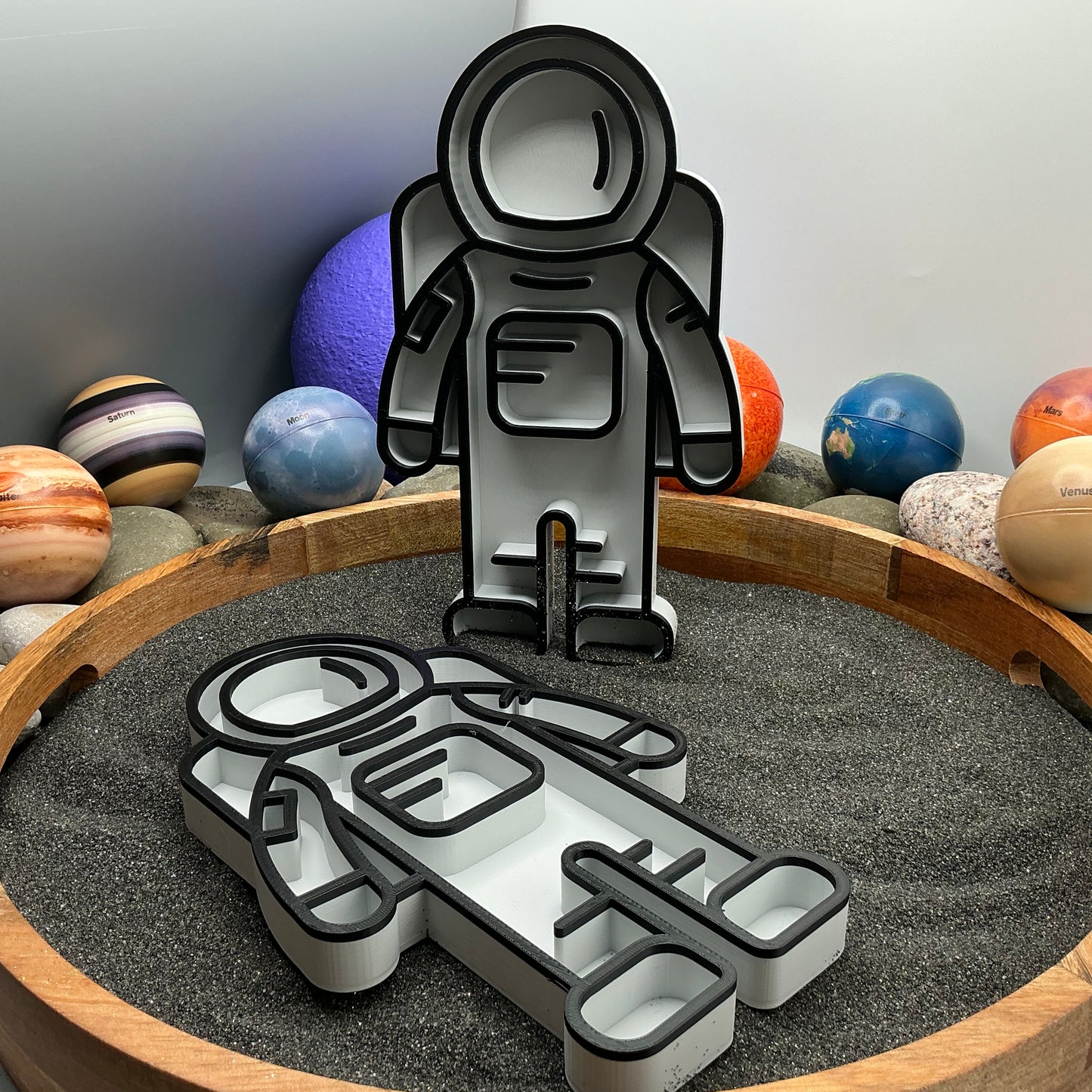 Large Spaceman / Astronaut Sensory Fill Tray (Space Tuff Tray Toy)