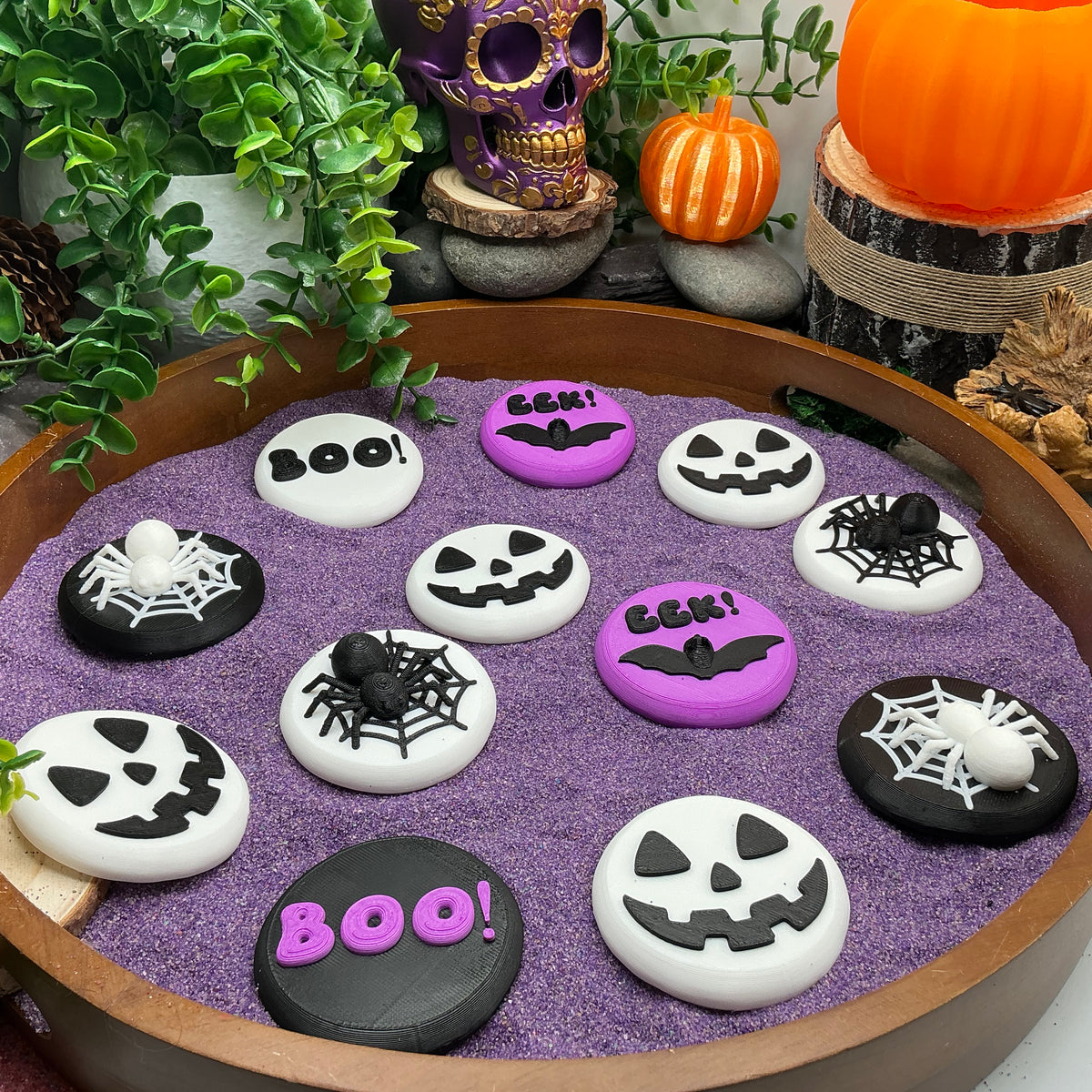 Halloween Cookies 6 Piece Set - Pretend Play Food for Kitchen Role Play