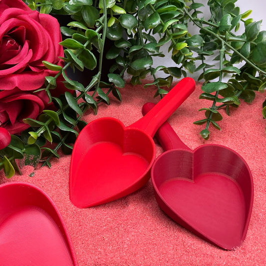 Valentine's Day Cupcake Sensory Trays & Heart Scoops Eco Friendly Montessori Toy - View 11