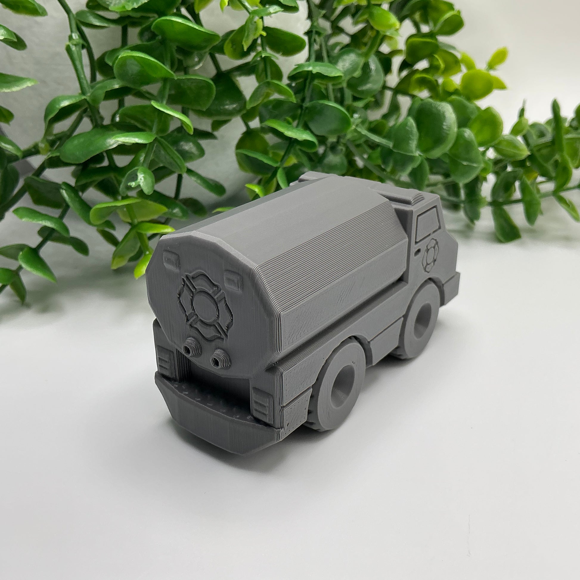 Construction Vehicles Set Dump Truck, Concrete Mixer, Tow Truck, Snow Plough,... - side view