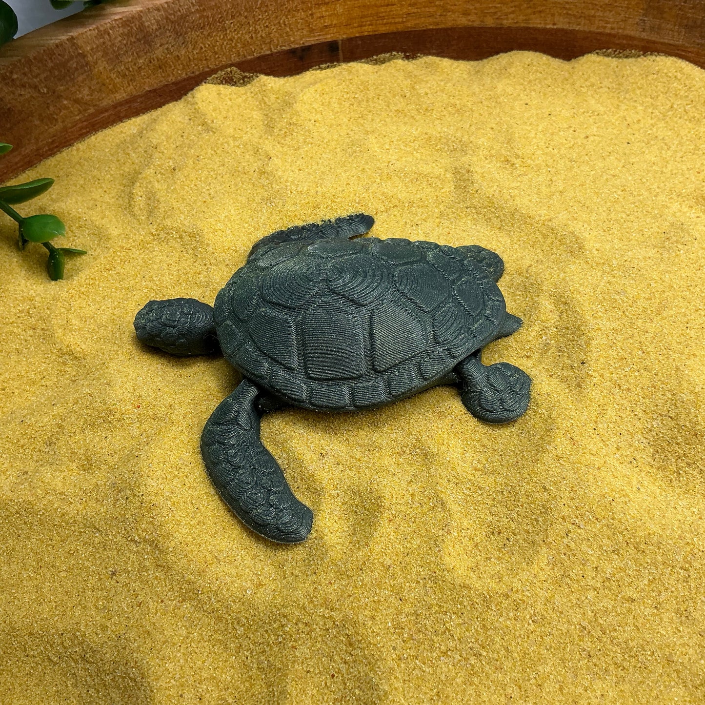 Articulated Sea Turtle Flexi Sensory Water,Sand & Bath Toy - scale reference