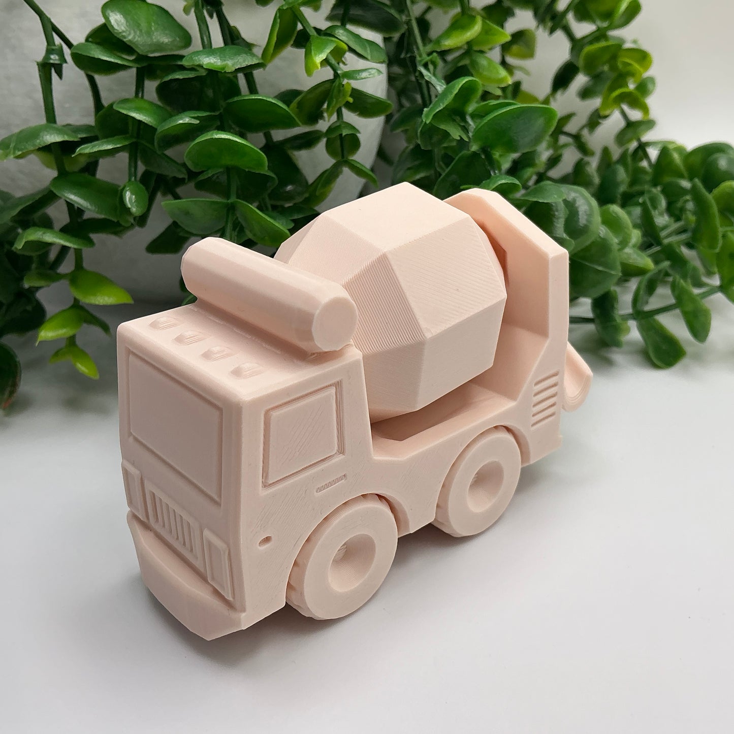 Concrete Mixer Vehicle Truck Construction Vehicle Durable Builder Toy - side view