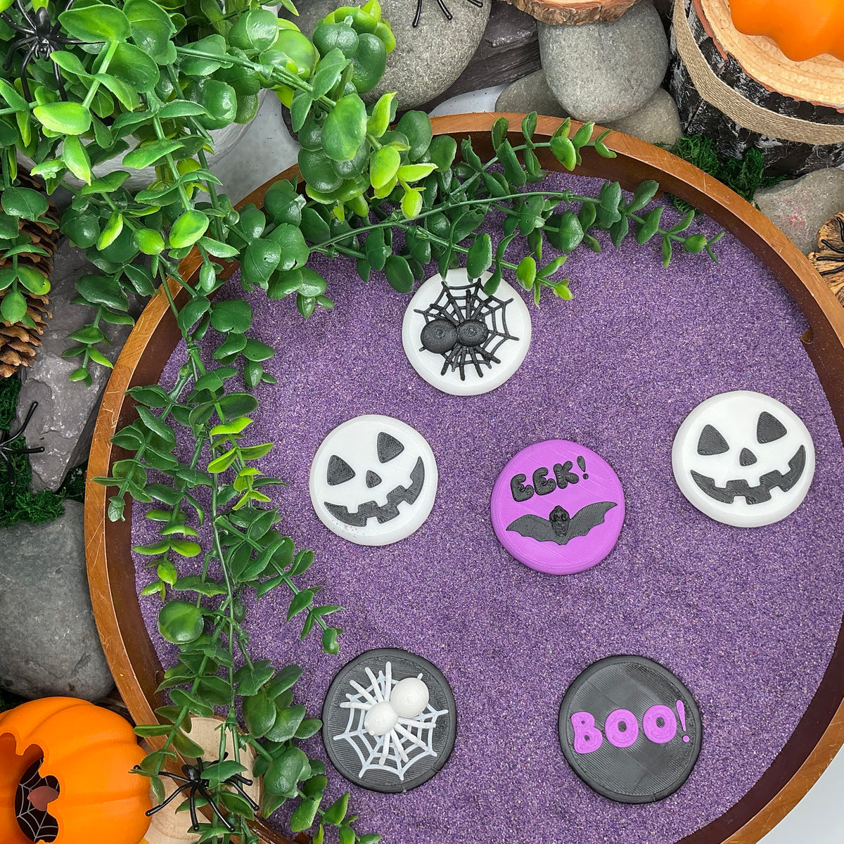 Halloween Cookies 6 Piece Set - Pretend Play Food for Kitchen Role Play