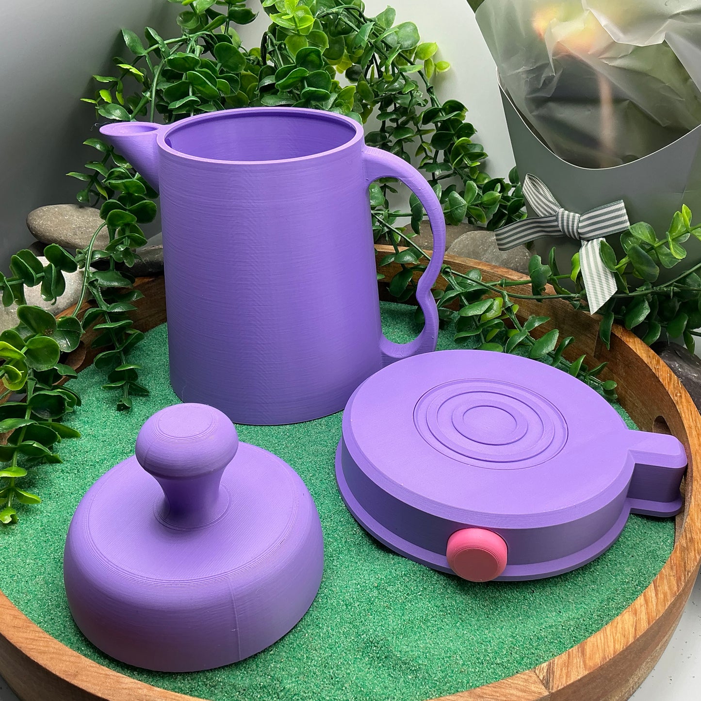 Large Kettle - 3D Printed Kitchen Role Play Toy Eco-Friendly Indoor & Outdoor