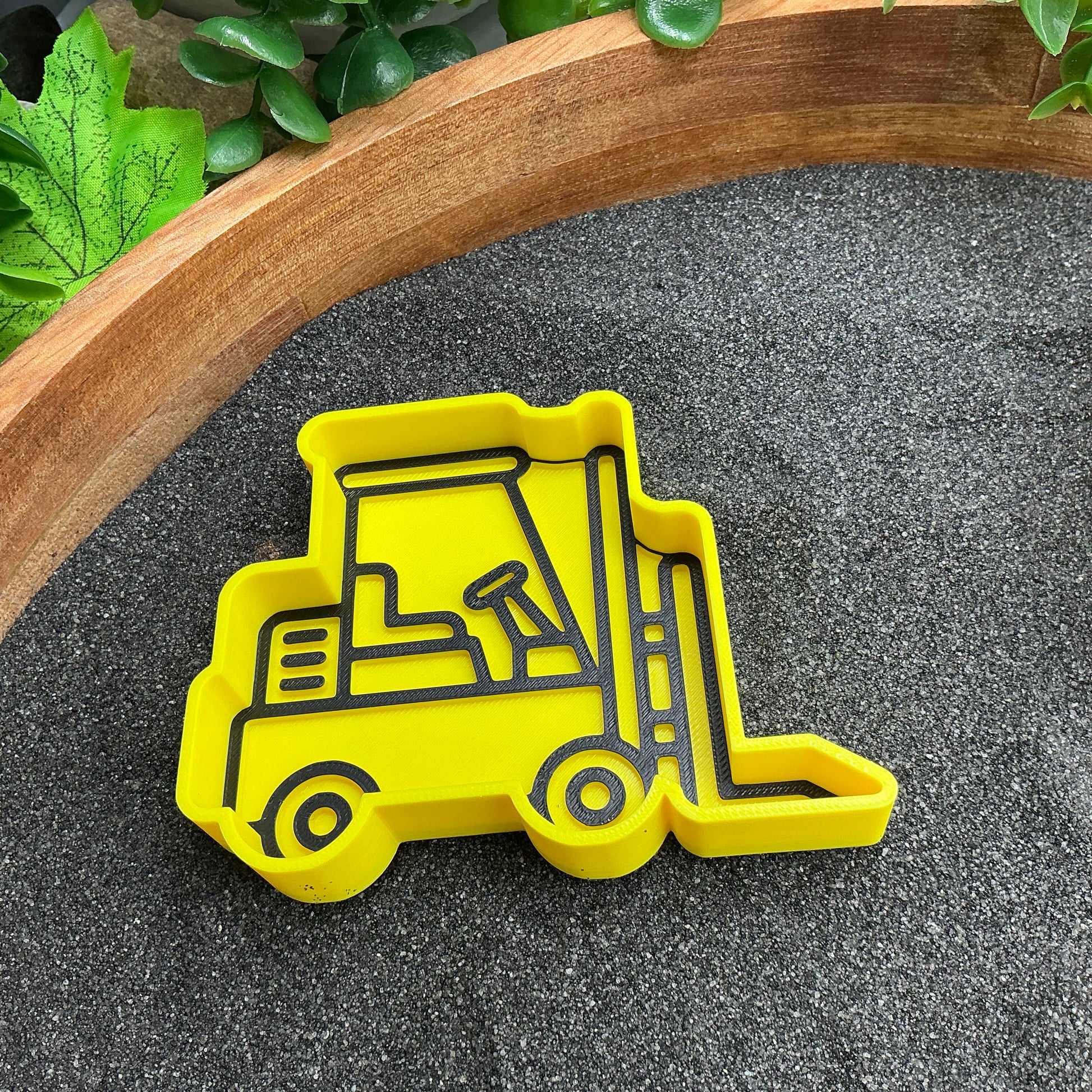 3D-printed construction vehicles sensory fill shape set - 4 piece for tuff trays and sandpits - view 3 of 11