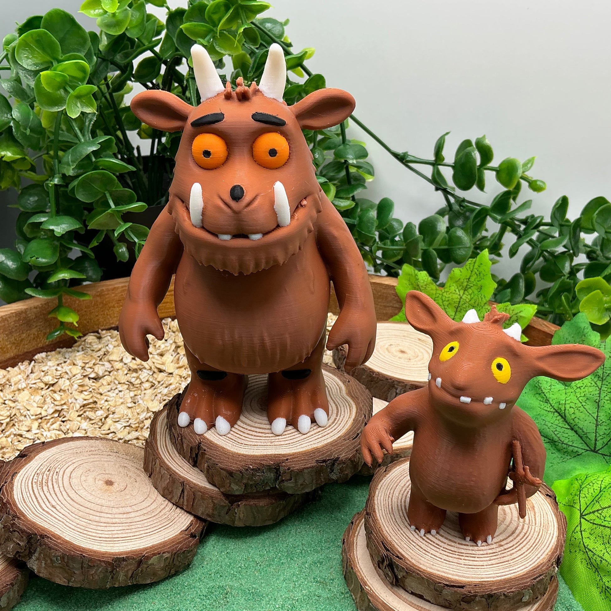 Story Book Character Set 3D Printed Forest Animals &amp; Monster Figures Story S - View 18