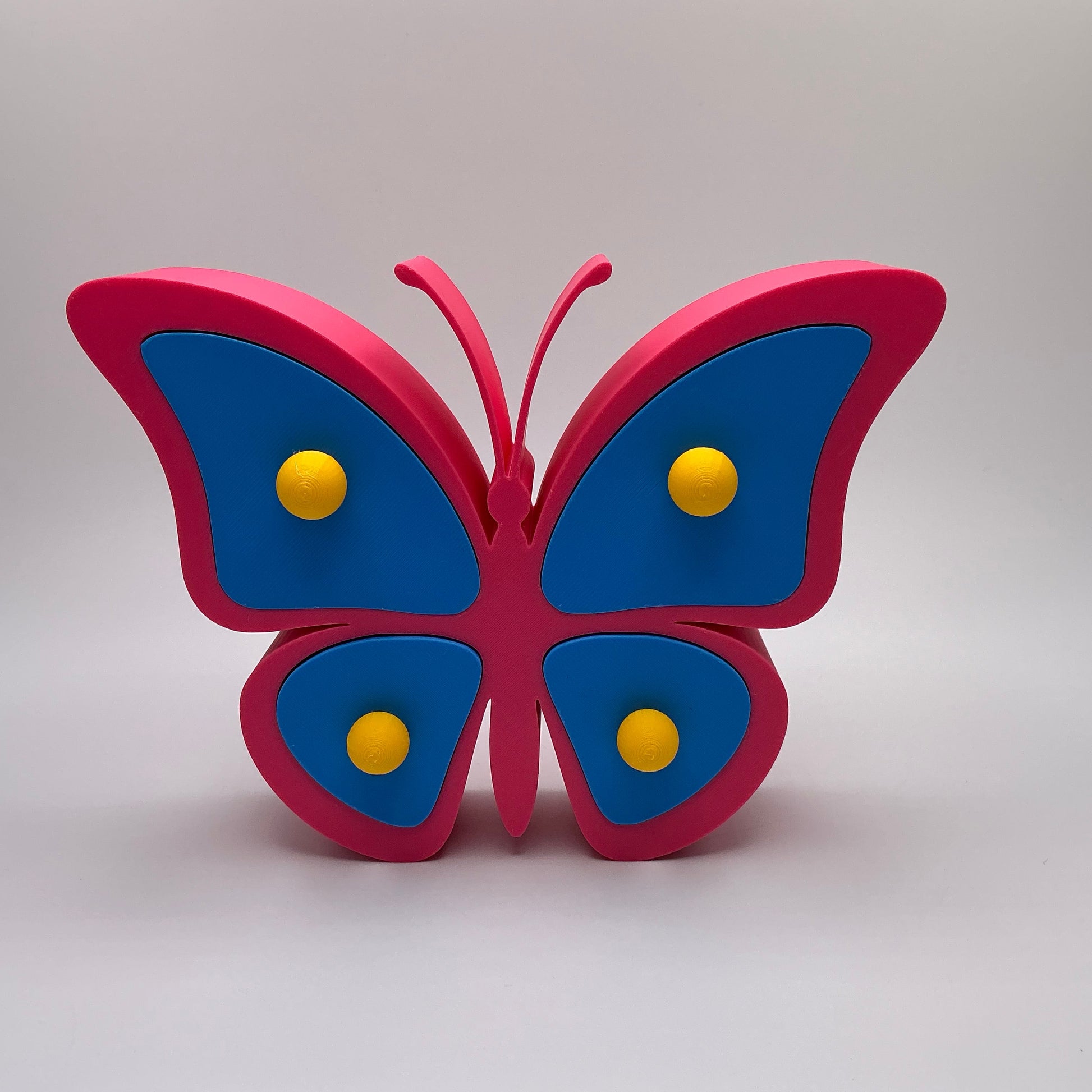 Butterfly Jewellery Box Keepsake Organizer Cute Earring & Ring Storage Girls ... - colour option