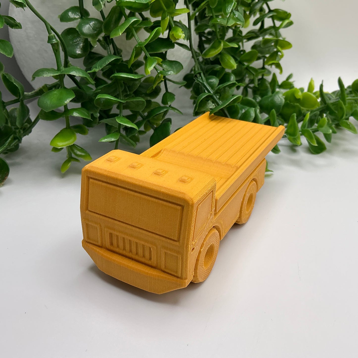 Wood Effect Transport Vehicles Cars & Trucks - close-up detail
