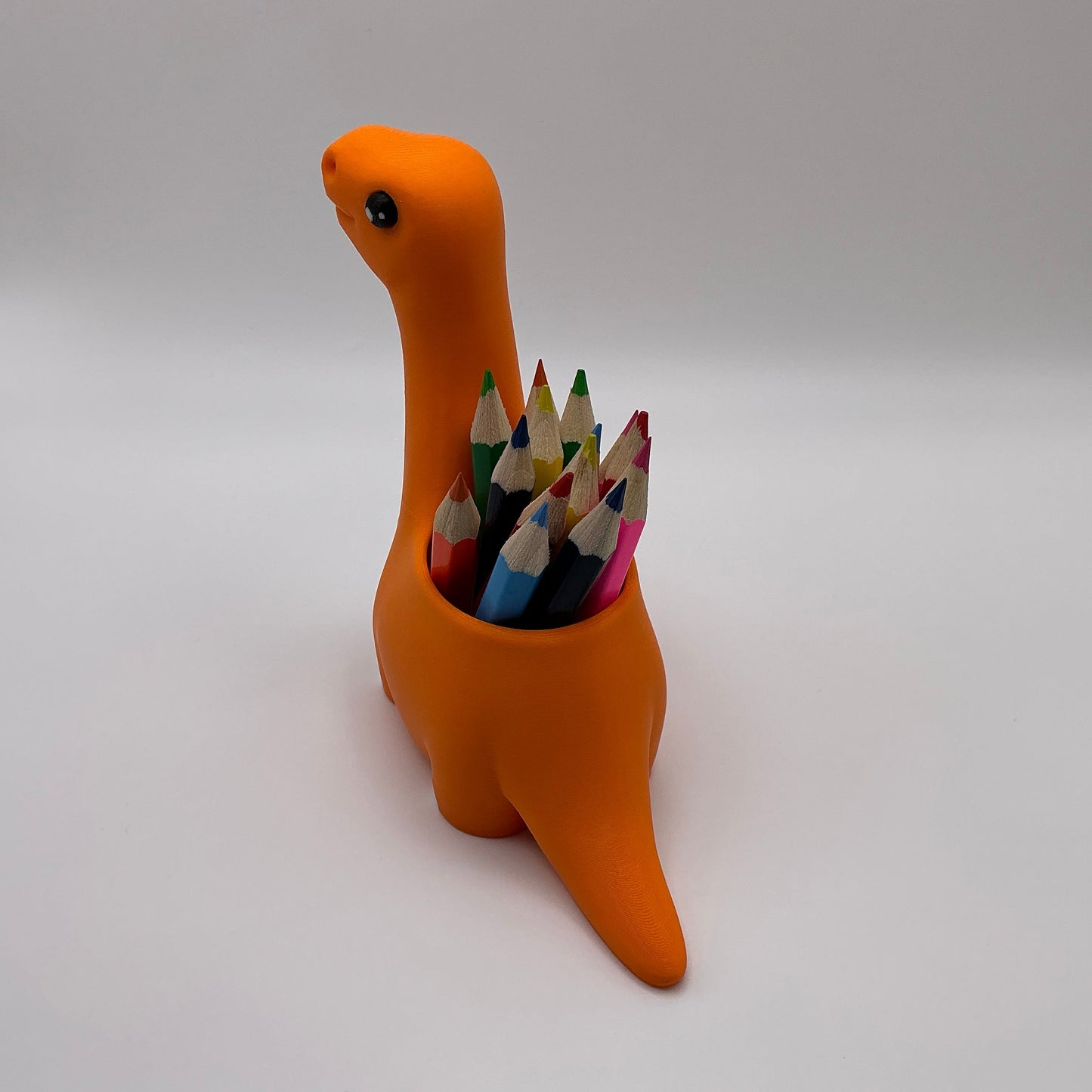 Dinosaur Pencil Holder for Kids T-Rex Desk Organizer Cute Dino Room Décor Bac... - different angle